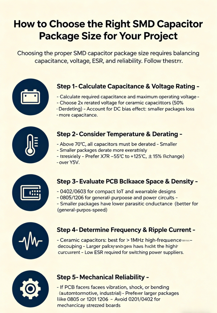 How to Choose the right SMD resistor package size for your Project