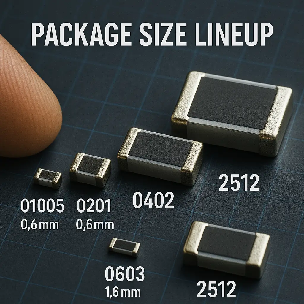 SMD Resistor Package Sizes